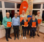 Hans-Josef Vieth, Frank Schepke, Heinz Krystofiak, Roger van Heynsbergen, Annegret Schwiertz, Markus Bartolles, Anneliese Bartolles und Günter Spieker